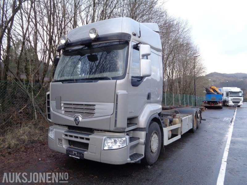 2010 Renault Premium 450 6X2 - Containerchassis - Optidrive - 363000KM - 컨테이너 운반 장치/ 스와프 보디 트럭 : 사진 1 2010 Renault Premium 450 6X2 - Containerchassis - Optidrive - 363000KM - 컨테이너 운반 장치/ 스와프 보디 트럭 : 사진 1