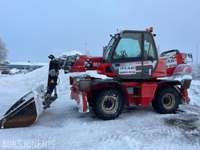 2011 Manitou Easy MRT 1840 Teleskoptruck med sving på hytte, 7368 timer - 텔레스코픽 핸들러 : 사진 2 2011 Manitou Easy MRT 1840 Teleskoptruck med sving på hytte, 7368 timer - 텔레스코픽 핸들러 : 사진 2