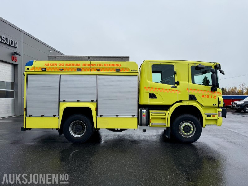 2011 Scania P400 4x4 - brannbil - mannskapsbil - godt utstyrt - nylig EU-godkjent - 소방차 : 사진 4 2011 Scania P400 4x4 - brannbil - mannskapsbil - godt utstyrt - nylig EU-godkjent - 소방차 : 사진 4