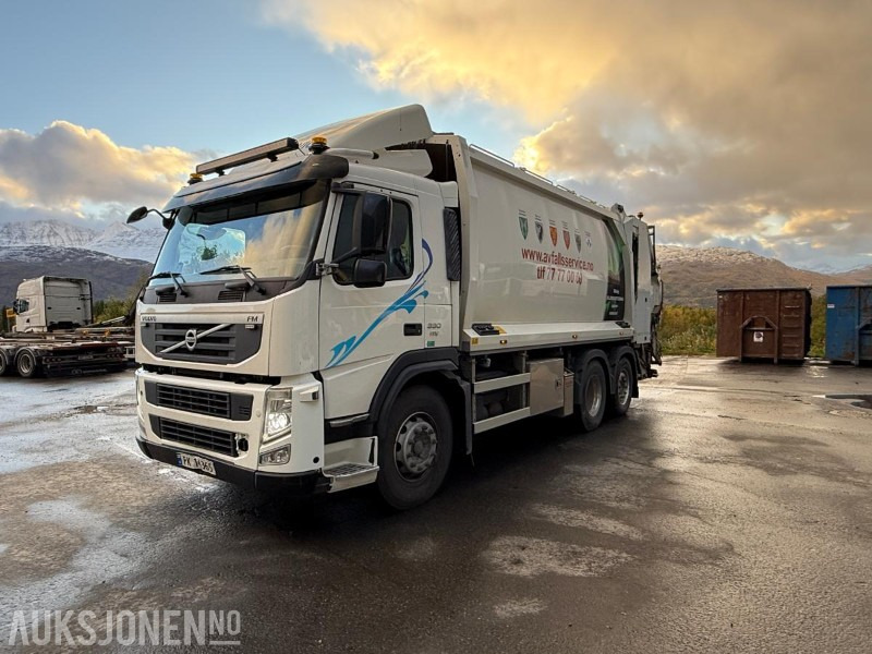 2011 Volvo FM330 6X2 Komprimatorbil 22M3 - Strøere - Baklaster - 353908KM - 쓰레기차 : 사진 1 2011 Volvo FM330 6X2 Komprimatorbil 22M3 - Strøere - Baklaster - 353908KM - 쓰레기차 : 사진 1