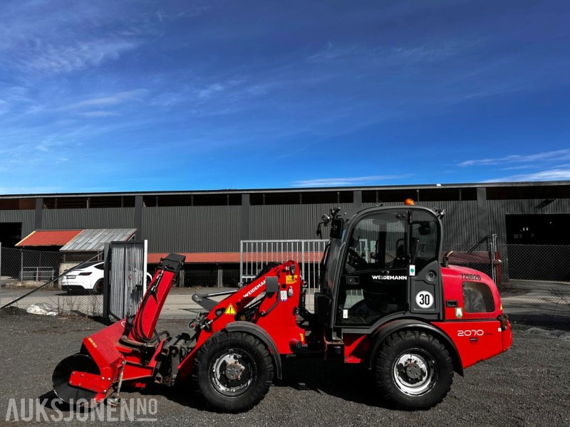 2011 Weidemann WM 2070 CX 80 hjullaster med utstyr - 휠 로더 : 사진 2 2011 Weidemann WM 2070 CX 80 hjullaster med utstyr - 휠 로더 : 사진 2
