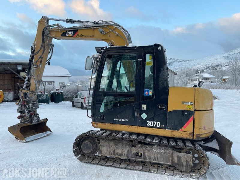 2012 Cat 307D Gravemaskin, Tiltrotator, S50, 8392 timer, sertifisert til Juli 2026 - 굴착기 : 사진 3 2012 Cat 307D Gravemaskin, Tiltrotator, S50, 8392 timer, sertifisert til Juli 2026 - 굴착기 : 사진 3