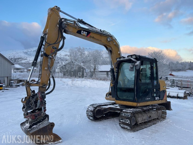 2012 Cat 307D Gravemaskin, Tiltrotator, S50, 8392 timer, sertifisert til Juli 2026 - 굴착기 : 사진 1 2012 Cat 307D Gravemaskin, Tiltrotator, S50, 8392 timer, sertifisert til Juli 2026 - 굴착기 : 사진 1