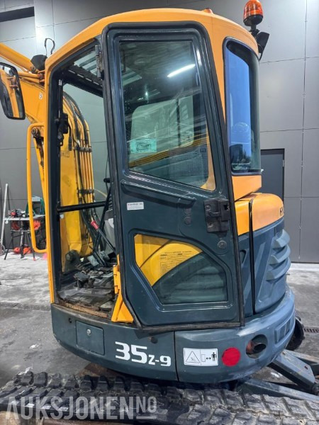2012 HYUNDAI ROBEX 35Z-9 4,1TONN MINIGRAVER. 2135TIMER NYE BELTER 2024. GRAVESKUFF. PLANERINGSKUFF. - 미니 굴삭기 : 사진 4 2012 HYUNDAI ROBEX 35Z-9 4,1TONN MINIGRAVER. 2135TIMER NYE BELTER 2024. GRAVESKUFF. PLANERINGSKUFF. - 미니 굴삭기 : 사진 4