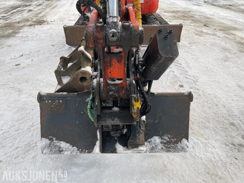 미니 굴삭기 2012 Kubota KX057-4 Gravemaskin med tiltrotator, tre skuffer, kun 4408 timer : 사진 12 미니 굴삭기 2012 Kubota KX057-4 Gravemaskin med tiltrotator, tre skuffer, kun 4408 timer : 사진 12