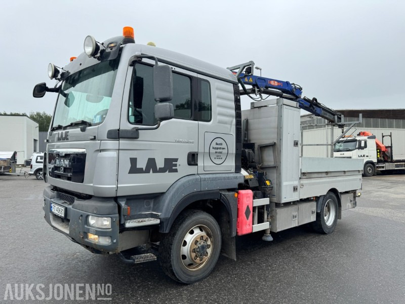 2012 MAN TGM kranbil med masse utstyr 4X4 - 크레인 트럭 : 사진 1 2012 MAN TGM kranbil med masse utstyr 4X4 - 크레인 트럭 : 사진 1