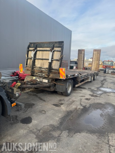 2012 McCauley Scanslep 3 akslet maskinhenger - Frontlem - Hyd. broer - Nylig EU - Nye dekk - 저하대 트레일러 : 사진 1 2012 McCauley Scanslep 3 akslet maskinhenger - Frontlem - Hyd. broer - Nylig EU - Nye dekk - 저하대 트레일러 : 사진 1