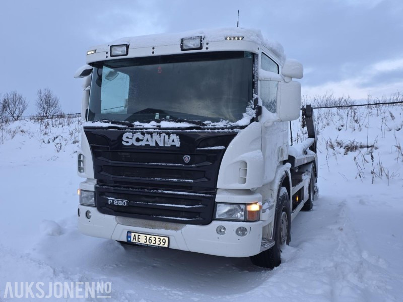 2012 Scania P280 - Liftdumper - 248 000km - 스킵 로더 트럭 : 사진 1 2012 Scania P280 - Liftdumper - 248 000km - 스킵 로더 트럭 : 사진 1
