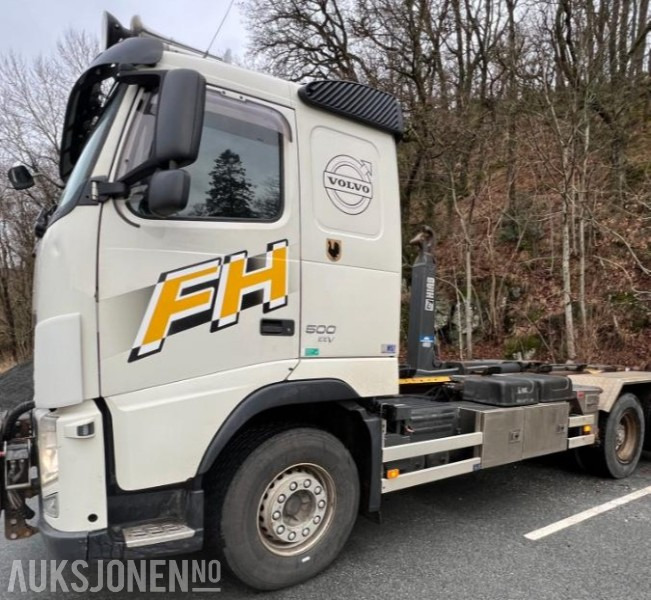 2012 Volvo FH12 krokbil med Hiab krok og brøyteplate – 521 hk – EU-godkjent til 09/2026 - 후크 리프트 트럭 : 사진 4 2012 Volvo FH12 krokbil med Hiab krok og brøyteplate – 521 hk – EU-godkjent til 09/2026 - 후크 리프트 트럭 : 사진 4