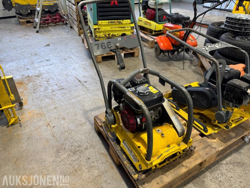 2012 Wacker Neuson WPP1550A vibroplate / 90kg - 롤러 : 사진 1 2012 Wacker Neuson WPP1550A vibroplate / 90kg - 롤러 : 사진 1