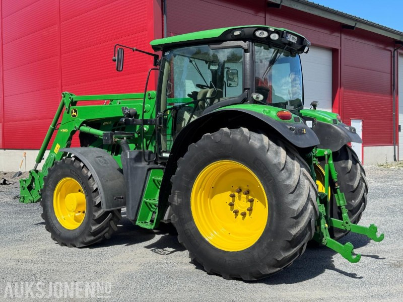 2013 John Deere 6150R traktor med frontlaster / Nylig EU-godkjent - 장궤형 트랙터 : 사진 3 2013 John Deere 6150R traktor med frontlaster / Nylig EU-godkjent - 장궤형 트랙터 : 사진 3