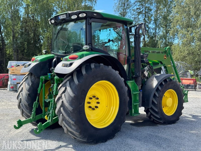 2013 John Deere 6150R traktor med frontlaster / Nylig EU-godkjent - 장궤형 트랙터 : 사진 5 2013 John Deere 6150R traktor med frontlaster / Nylig EU-godkjent - 장궤형 트랙터 : 사진 5