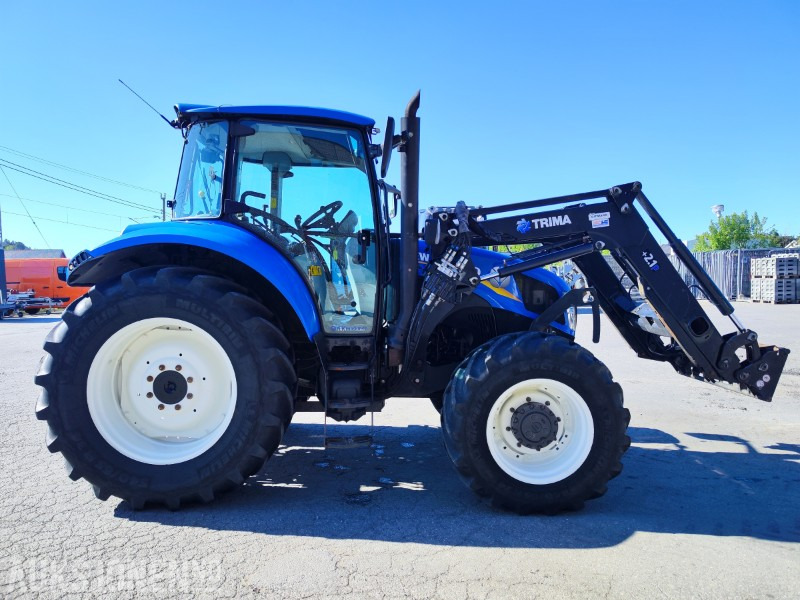 2013 New Holland T5.115 m/ Trima Laster – 114 hk – Kun 2784 timer! - 장궤형 트랙터 : 사진 5 2013 New Holland T5.115 m/ Trima Laster – 114 hk – Kun 2784 timer! - 장궤형 트랙터 : 사진 5