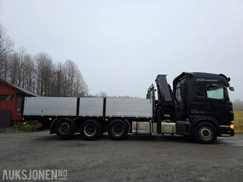 2013 SCANIA G480 8X4 KRANBIL • HIAB XS 377 E-8 HIPRO • EURO 5 • KRAN GODKJENT TIL 05/2026 - 크레인 트럭 : 사진 4 2013 SCANIA G480 8X4 KRANBIL • HIAB XS 377 E-8 HIPRO • EURO 5 • KRAN GODKJENT TIL 05/2026 - 크레인 트럭 : 사진 4