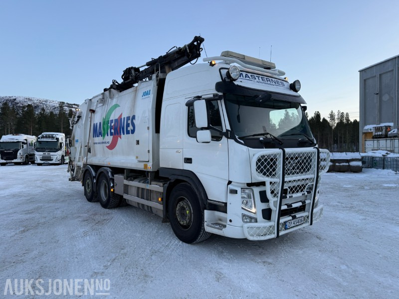 2013 Volvo FM – Renovasjonsbil – JOAB Anaconda HD – Kran – 358 257 km - 쓰레기차 : 사진 3 2013 Volvo FM – Renovasjonsbil – JOAB Anaconda HD – Kran – 358 257 km - 쓰레기차 : 사진 3