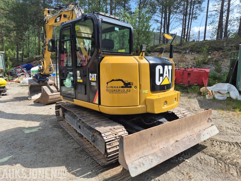 2014 Cat 308E 2 CR beltegraver, med tiltrotator/gripekasett - 굴착기 : 사진 3 2014 Cat 308E 2 CR beltegraver, med tiltrotator/gripekasett - 굴착기 : 사진 3