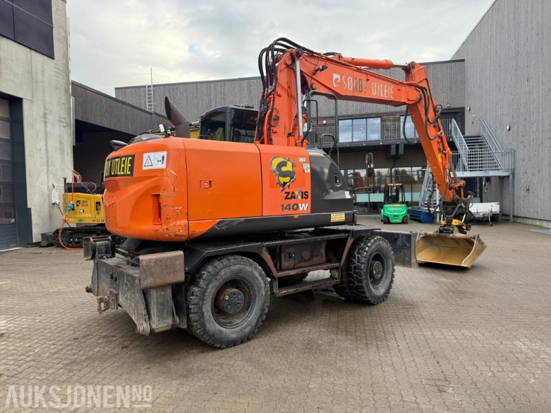 2014 Hitachi Zaxis 140W HJULGRAVER ENGCON ROTOTILT SERVICEHISTORIKK SENTRALSMØRING. - 굴착기 : 사진 5 2014 Hitachi Zaxis 140W HJULGRAVER ENGCON ROTOTILT SERVICEHISTORIKK SENTRALSMØRING. - 굴착기 : 사진 5