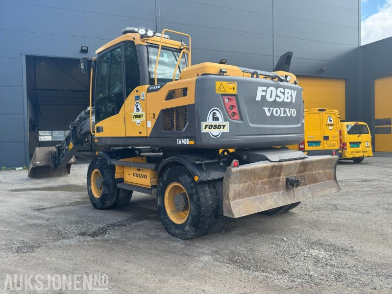 2014 Volvo EW140D hjulgraver m/ Rototilt R4, S60-feste - 굴착기 : 사진 4 2014 Volvo EW140D hjulgraver m/ Rototilt R4, S60-feste - 굴착기 : 사진 4