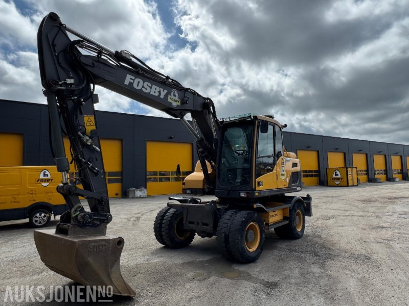 2014 Volvo EW140D hjulgraver m/ Rototilt R4, S60-feste - 굴착기 : 사진 1 2014 Volvo EW140D hjulgraver m/ Rototilt R4, S60-feste - 굴착기 : 사진 1