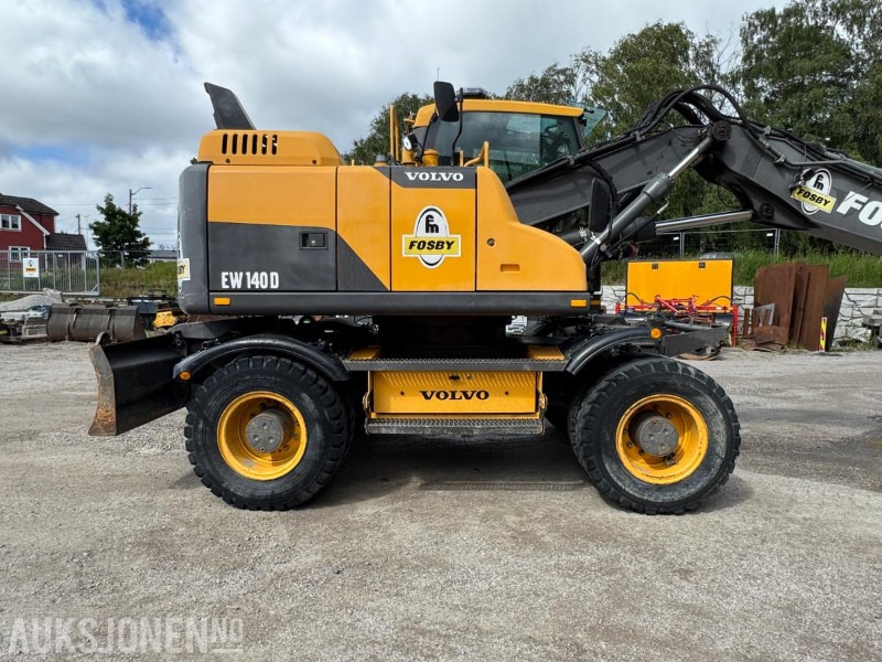 2014 Volvo EW140D hjulgraver m/ Rototilt R4, S60-feste - 굴착기 : 사진 2 2014 Volvo EW140D hjulgraver m/ Rototilt R4, S60-feste - 굴착기 : 사진 2