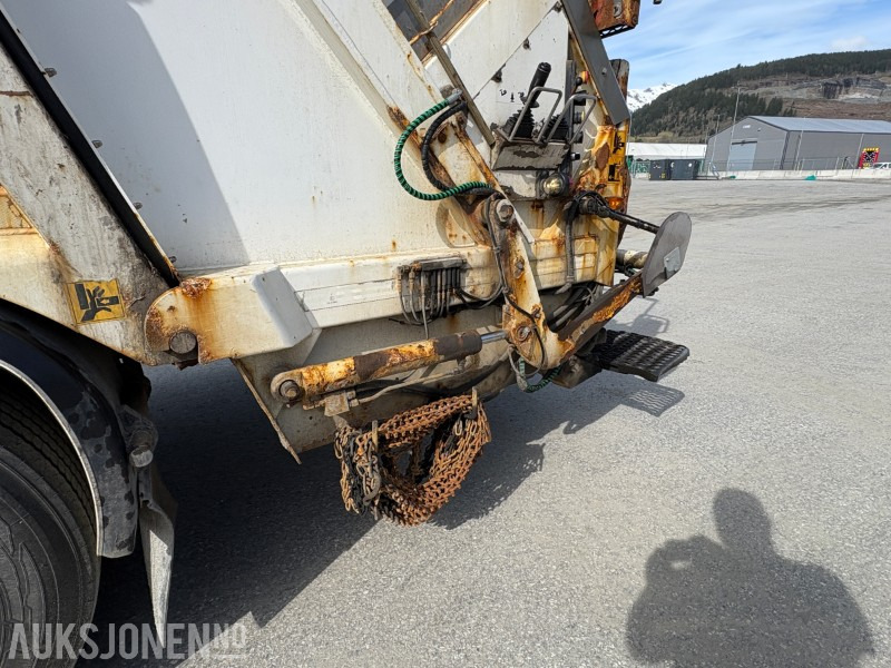 쓰레기차 2014 Volvo FM 420 renovasjonsbil med 2-kammers løsning : 사진 7