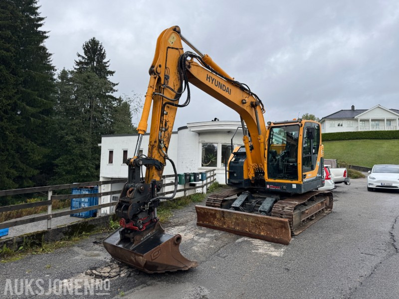 2015 Hyundai ROBEX 145LCR-9A Beltegraver - Tiltrotator - Pusseskuffe - Graveskuffe - 굴착기 : 사진 2 2015 Hyundai ROBEX 145LCR-9A Beltegraver - Tiltrotator - Pusseskuffe - Graveskuffe - 굴착기 : 사진 2