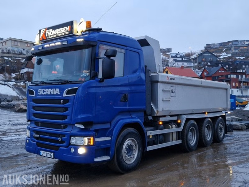 2015 Scania R580 Tippbil - Euro6 - 8X4 - 483 000km - 덤프트럭 : 사진 1 2015 Scania R580 Tippbil - Euro6 - 8X4 - 483 000km - 덤프트럭 : 사진 1
