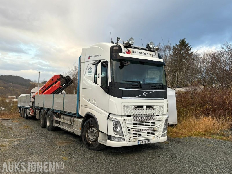2015 VOLVO FH540 6x2 KRANBIL med Palfinger PK16502 - 크레인 트럭 : 사진 3 2015 VOLVO FH540 6x2 KRANBIL med Palfinger PK16502 - 크레인 트럭 : 사진 3
