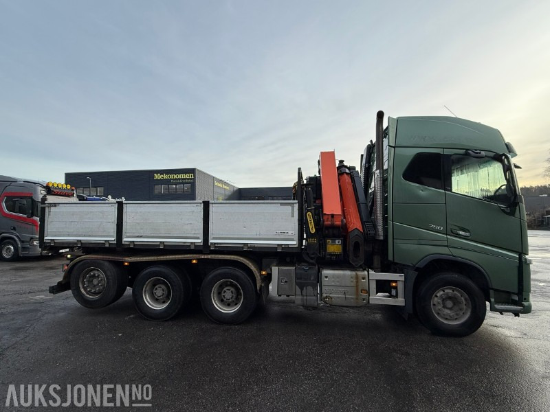 2015 Volvo FH16 750 8x4 / EURO 6 / Palfinger PK27002 SH Kran / Tipp / Fullutstyrt - 크레인 트럭 : 사진 5 2015 Volvo FH16 750 8x4 / EURO 6 / Palfinger PK27002 SH Kran / Tipp / Fullutstyrt - 크레인 트럭 : 사진 5