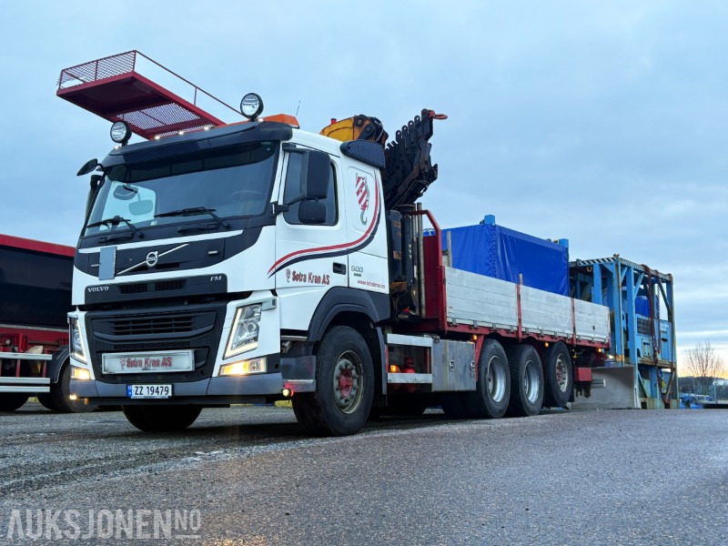 2015 Volvo FM 500 8x4 kranbil - Effer 215/6S kran og ARKA planpåbygg - EU godkjent til 30.09.26 - 크레인 트럭 : 사진 1 2015 Volvo FM 500 8x4 kranbil - Effer 215/6S kran og ARKA planpåbygg - EU godkjent til 30.09.26 - 크레인 트럭 : 사진 1