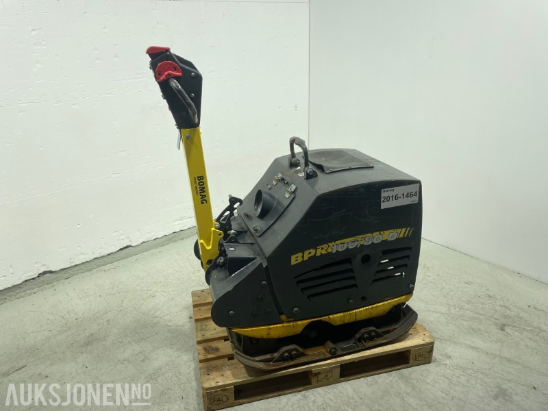 2016 Bomag BPR 100/80 D 710 kg - Kun 240 timer - Vibroplate - 롤러 : 사진 2 2016 Bomag BPR 100/80 D 710 kg - Kun 240 timer - Vibroplate - 롤러 : 사진 2