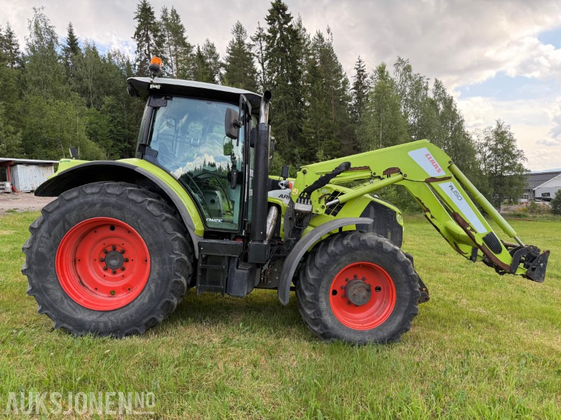 2016 Claas Arion 650 med frontlaster, lysrigg, 2-seter, 50 Km/t, stor service - 장궤형 트랙터 : 사진 4 2016 Claas Arion 650 med frontlaster, lysrigg, 2-seter, 50 Km/t, stor service - 장궤형 트랙터 : 사진 4
