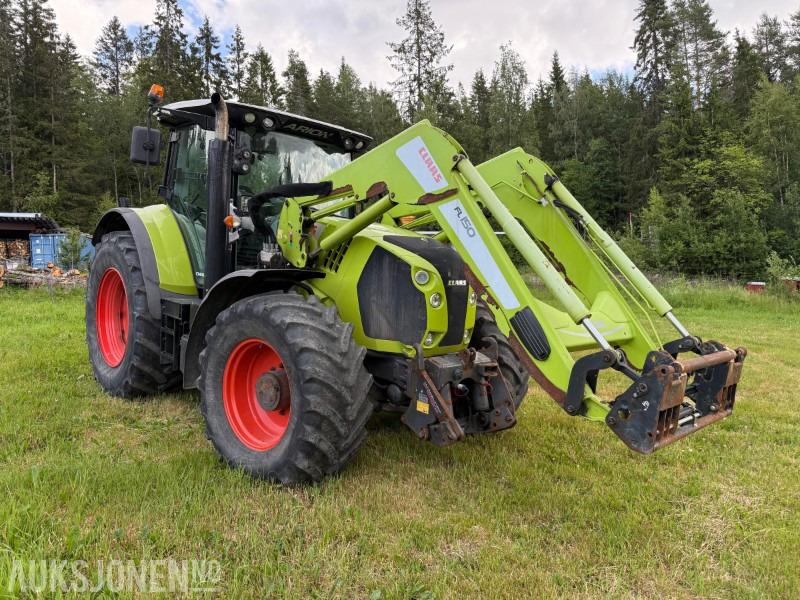 2016 Claas Arion 650 med frontlaster, lysrigg, 2-seter, 50 Km/t, stor service - 장궤형 트랙터 : 사진 3 2016 Claas Arion 650 med frontlaster, lysrigg, 2-seter, 50 Km/t, stor service - 장궤형 트랙터 : 사진 3