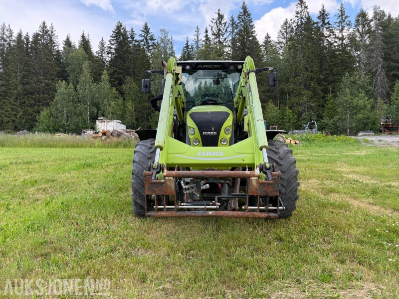 2016 Claas Arion 650 med frontlaster, lysrigg, 2-seter, 50 Km/t, stor service - 장궤형 트랙터 : 사진 2 2016 Claas Arion 650 med frontlaster, lysrigg, 2-seter, 50 Km/t, stor service - 장궤형 트랙터 : 사진 2
