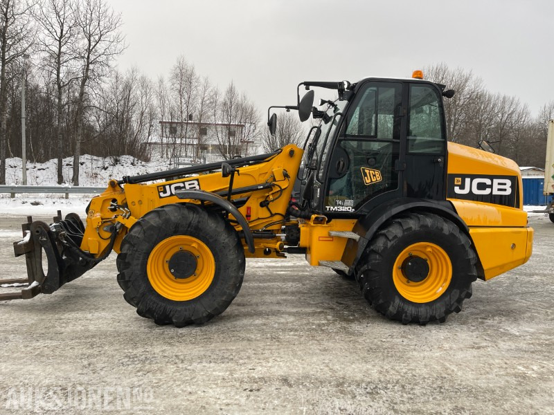 2016 JCB TM 320S 4WD hjullaster med teleskop, to skuffer, pallegafler, og kun 1732 timer - 휠 로더 : 사진 3 2016 JCB TM 320S 4WD hjullaster med teleskop, to skuffer, pallegafler, og kun 1732 timer - 휠 로더 : 사진 3