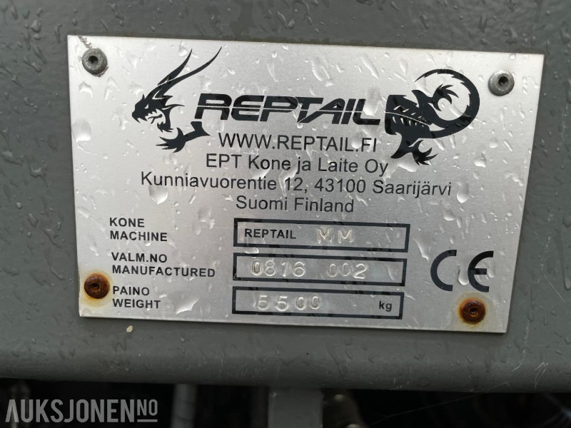 2016 Reptail-MM asfalt/grusutlegger med 3D-maskinstyring - 건설장비 : 사진 3 2016 Reptail-MM asfalt/grusutlegger med 3D-maskinstyring - 건설장비 : 사진 3