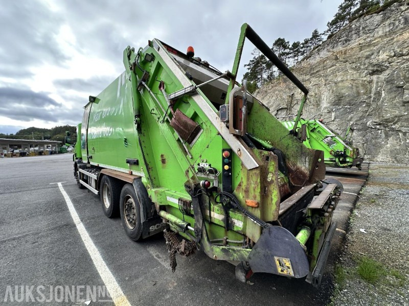 2016 Scania P320 Komprimatorbil - 2 kammer Inkl. biokammer/MTM påbygg/EU ok, 288978km - 쓰레기차 : 사진 3 2016 Scania P320 Komprimatorbil - 2 kammer Inkl. biokammer/MTM påbygg/EU ok, 288978km - 쓰레기차 : 사진 3