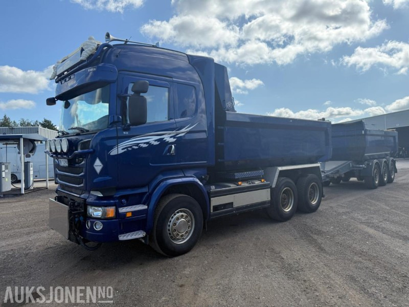 2016 Scania R730 6X4 Euro6 TIPPBIL M/ NOR SLEP HENGER BRØYTERIGGET NYLIG EU GODKJENT. - 덤프트럭 : 사진 1 2016 Scania R730 6X4 Euro6 TIPPBIL M/ NOR SLEP HENGER BRØYTERIGGET NYLIG EU GODKJENT. - 덤프트럭 : 사진 1