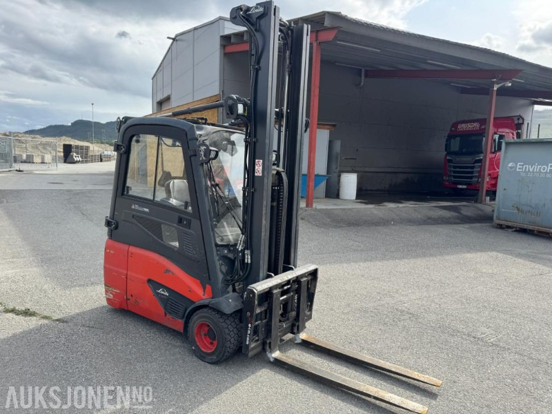 2017 Linde E18 motvektstruck, løftehøyde 6515, løftekapasitet 1800 kg - 자재 취급 장비 : 사진 5 2017 Linde E18 motvektstruck, løftehøyde 6515, løftekapasitet 1800 kg - 자재 취급 장비 : 사진 5