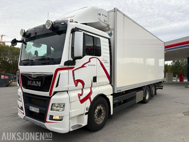 2017 MAN TGX 26.560 6x2 skapbil - kjøl/frys - 박스 트럭 : 사진 1 2017 MAN TGX 26.560 6x2 skapbil - kjøl/frys - 박스 트럭 : 사진 1