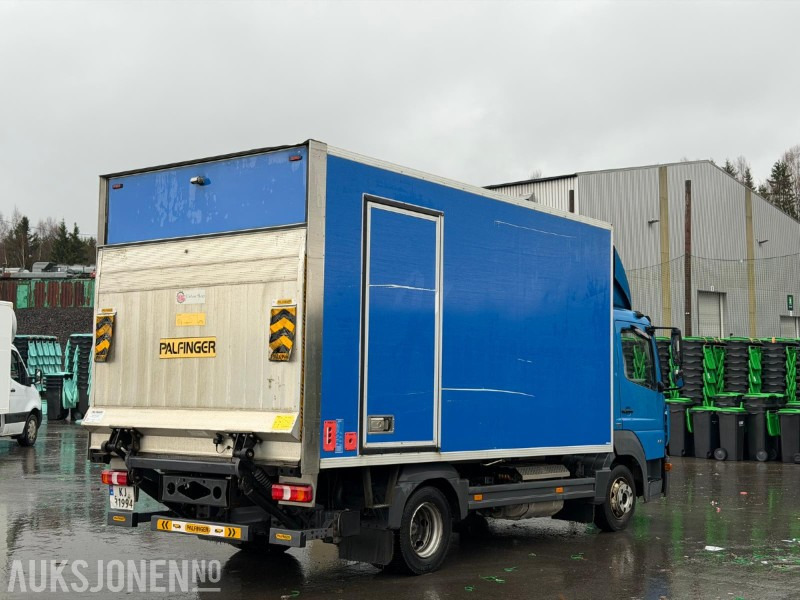 2017 Mercedes-Benz ATEGO 818 L skapbil | Palfinger lift | Ulefoss skap - 박스 트럭 : 사진 5 2017 Mercedes-Benz ATEGO 818 L skapbil | Palfinger lift | Ulefoss skap - 박스 트럭 : 사진 5