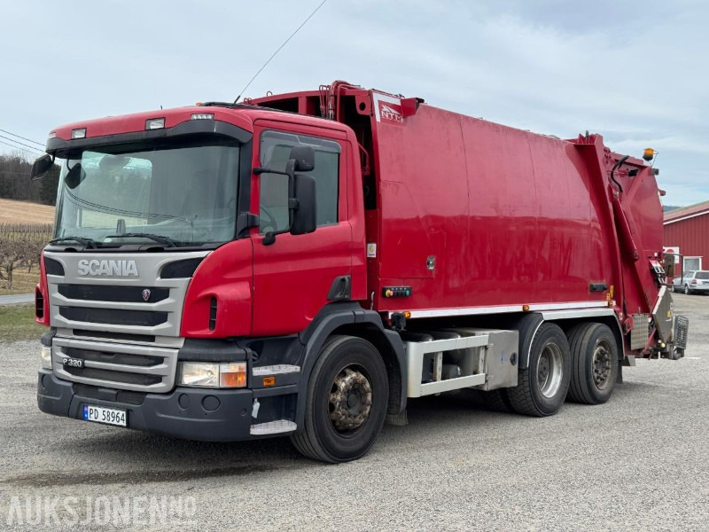 2017 Scania P-serie komprimatorbil / 2 kammer - 쓰레기차 : 사진 1 2017 Scania P-serie komprimatorbil / 2 kammer - 쓰레기차 : 사진 1