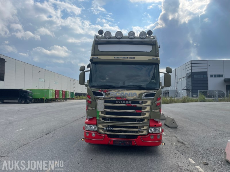 2017 Scania R-580 Ekeriskap m/full sideåpning og 2t bakløfter - 박스 트럭 : 사진 4 2017 Scania R-580 Ekeriskap m/full sideåpning og 2t bakløfter - 박스 트럭 : 사진 4