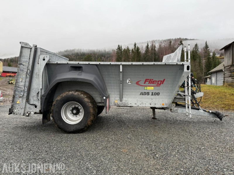 2018 Fliegl Gjødselvogn 10m3 - 농업용 기계 : 사진 4 2018 Fliegl Gjødselvogn 10m3 - 농업용 기계 : 사진 4