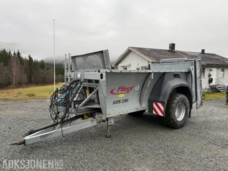 2018 Fliegl Gjødselvogn 10m3 - 농업용 기계 : 사진 1 2018 Fliegl Gjødselvogn 10m3 - 농업용 기계 : 사진 1