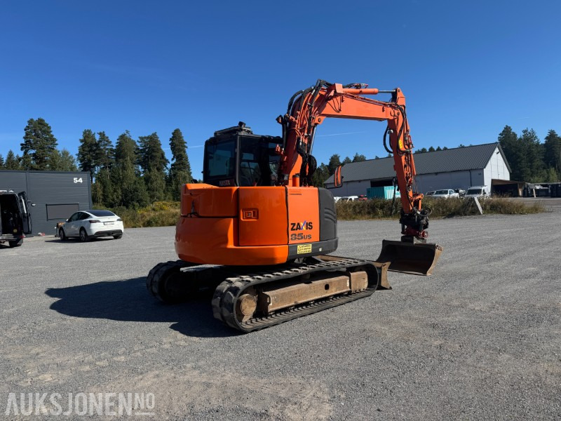 2018 Hitachi ZX85US-5 - Beltegraver - Gravemaskin - Tilt - Lyspakke - 굴착기 : 사진 5 2018 Hitachi ZX85US-5 - Beltegraver - Gravemaskin - Tilt - Lyspakke - 굴착기 : 사진 5