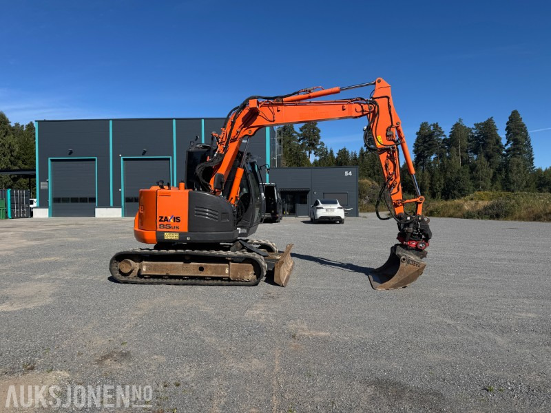 2018 Hitachi ZX85US-5 - Beltegraver - Gravemaskin - Tilt - Lyspakke - 굴착기 : 사진 4 2018 Hitachi ZX85US-5 - Beltegraver - Gravemaskin - Tilt - Lyspakke - 굴착기 : 사진 4