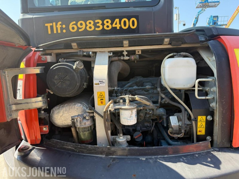 굴착기 2018 Kubota U55-4 BELTEGRAVER ENGCON TILTROTATOR 2 SKUFFER SERVICEHISTORIKK SENTRALSMØRING : 사진 17