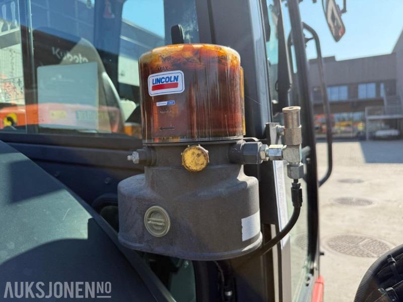 굴착기 2018 Kubota U55-4 BELTEGRAVER ENGCON TILTROTATOR 2 SKUFFER SERVICEHISTORIKK SENTRALSMØRING : 사진 16