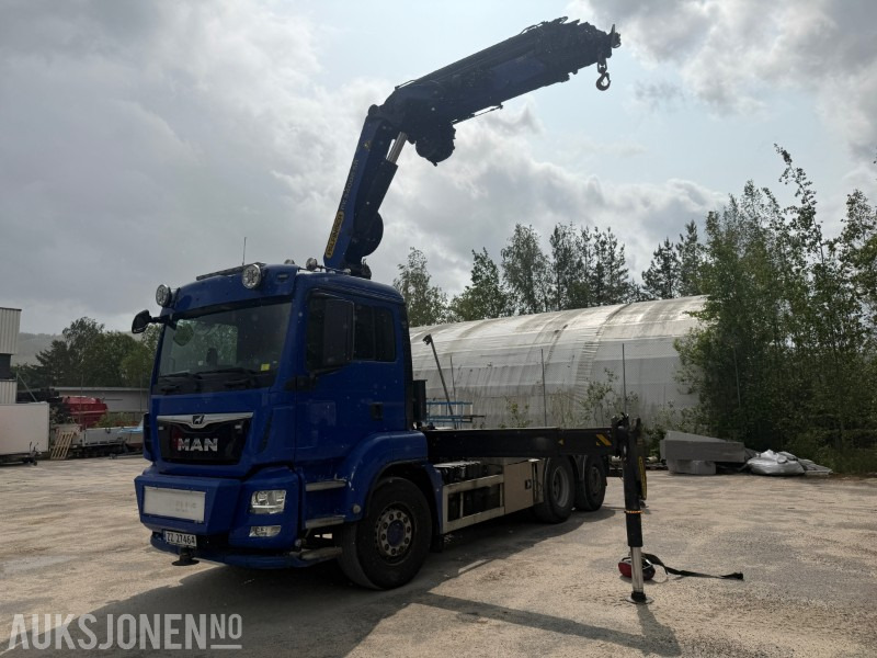 2018 MAN MAN Tgs 26.500 Kran/Tipp/Trekkvogn påbygg med Tippkasse - Euro6T - - 크레인 트럭 : 사진 1 2018 MAN MAN Tgs 26.500 Kran/Tipp/Trekkvogn påbygg med Tippkasse - Euro6T - - 크레인 트럭 : 사진 1